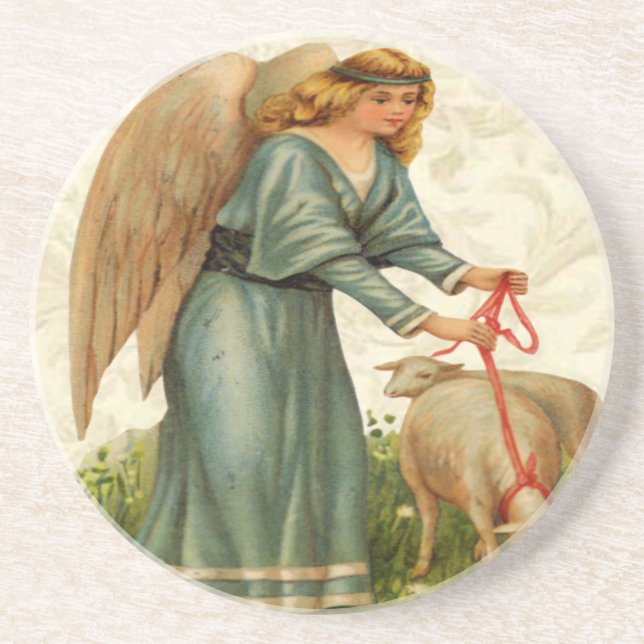 Angels Little Lamb Untersetzer (Vorne)