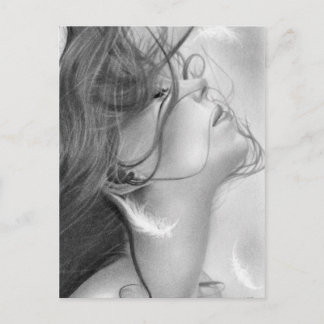 Angels Lost Wing Postkarte