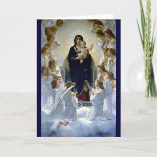 Angels Madona christliche Religionswolken Karte