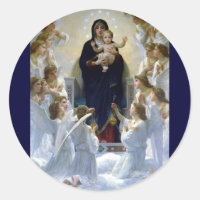 Angels Madona christliche Religionswolken