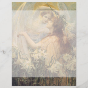 Angel's Message von George Swanstatt, Vintag Art