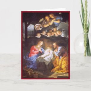 Angels Ober Custom Greetings Card Feiertagskarte