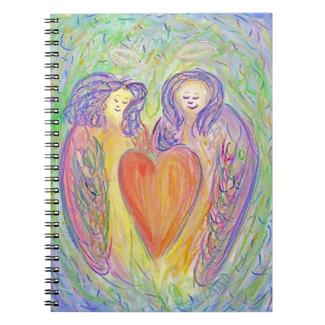 Angels of Loving Kindness Art Journal Notizblock (Vorderseite)
