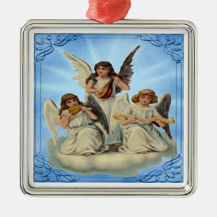 Angels On Cloud Ornament