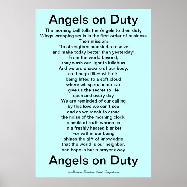 Angels on Duty - Große Plakate (Vorne)