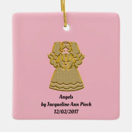 Angels Poetry Keramikornament