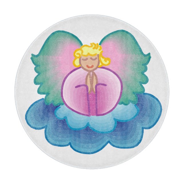 Angels Prayer Cutting Board Schneidebrett (Vorderseite)