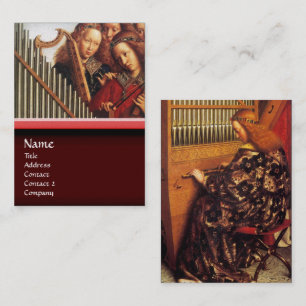 ANGELS SPIELEN MUSIK , Detail Visitenkarte