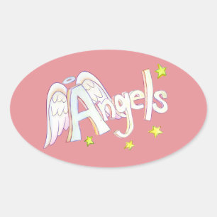 Angels Sticker für Inspirational Word-Sticker-Deca