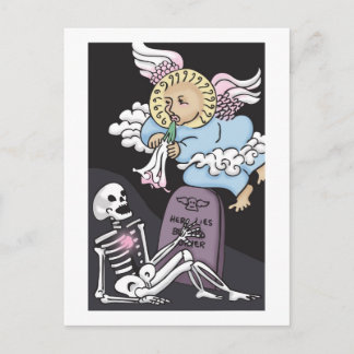 Angels Trumpet Postkarte