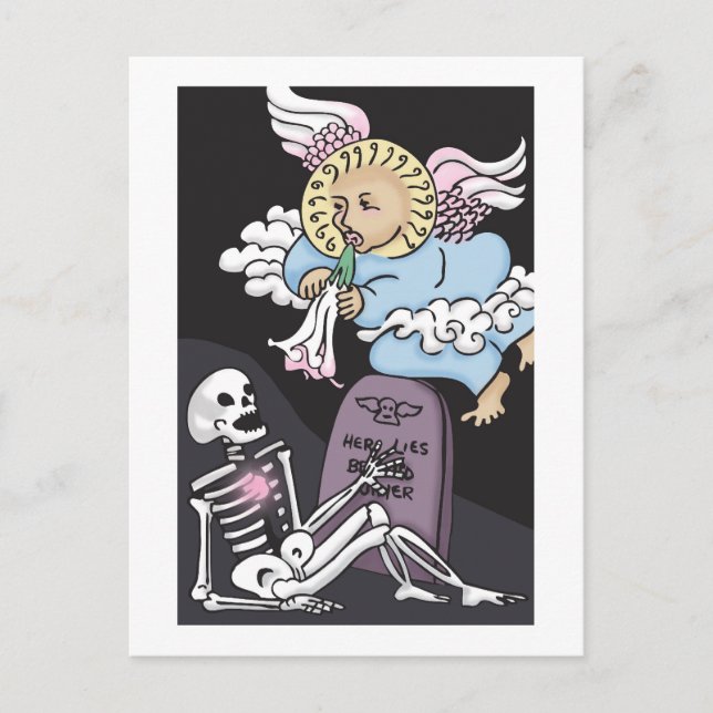 Angels Trumpet Postkarte (Vorderseite)