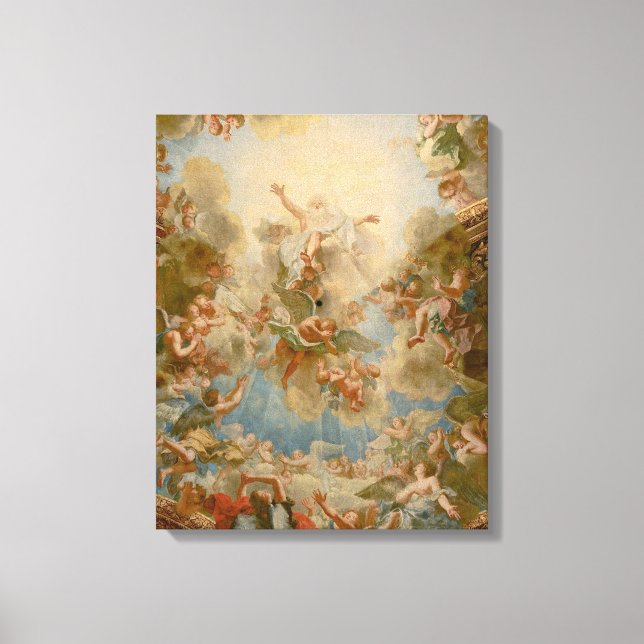 Angels und Cherubs Versailles Leinwanddruck (Vorderseite)