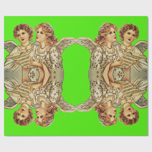 Angels Wrapping Paper Geschenkpapier (Flach)