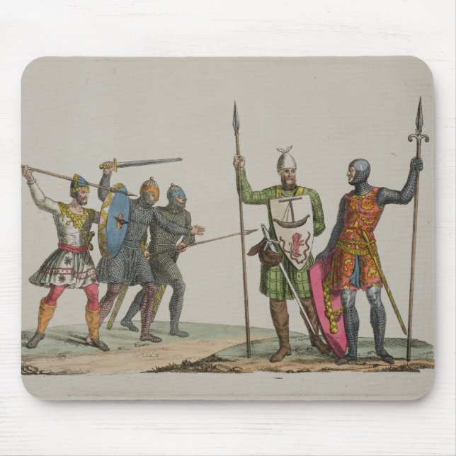 Angelsächsische Krieger, überziehen 14 'von der Mousepad (Vorne)