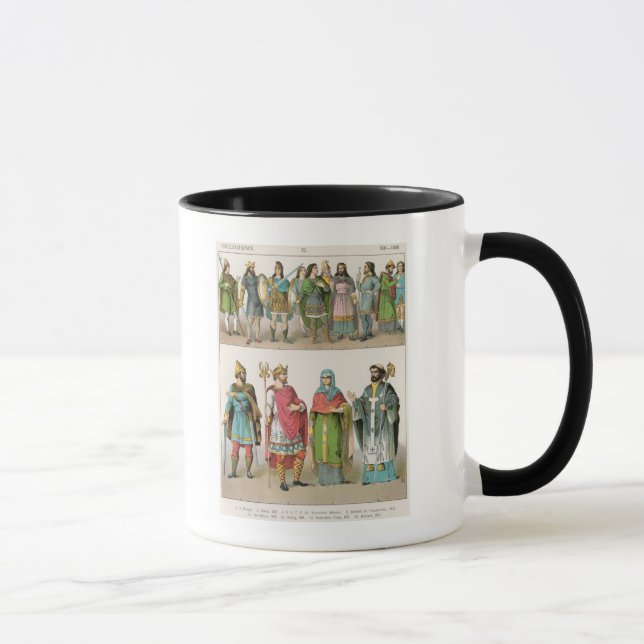 Angelsächsisches Kleid Tasse (Rechts)