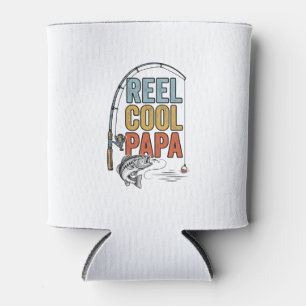 Angelsächsisches Papa-Angeln-Shirt Design_1 Dosenkühler