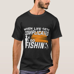 Angelsport Fischerei Sport Fischer Fischermann Ges T-Shirt