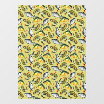 Angelsportgeschäft Fisch Muster Vollformat 