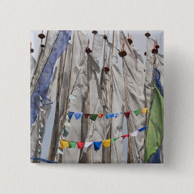 Angelstöcke in den Bergen, Yotongla Pass 2 Button (Vorderseite)