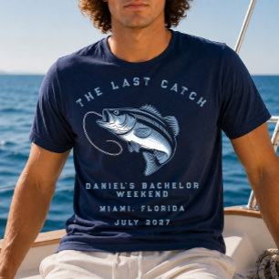 Angeltrip am Wochenende Junggesellenabschied  T-Shirt