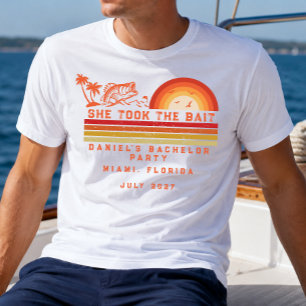 Angeltrip am Wochenende Junggesellenabschied T-Shirt