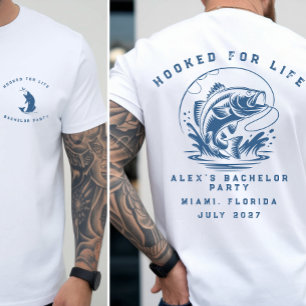 Angeltrip am Wochenende Junggesellenabschied T-Shirt