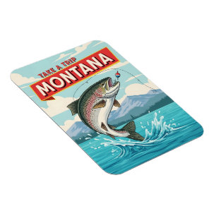 Angeltrip in Montana Magnet