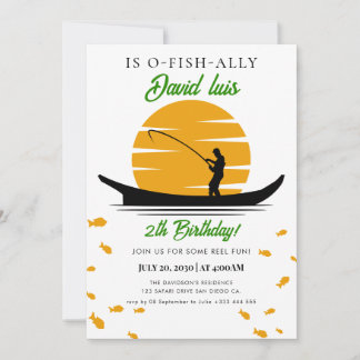 Angelturnier Geburtstag Einladung