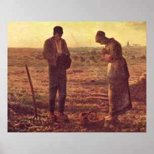 Angelus Gebet Die Jungfrau der Kündigung Mary Poster