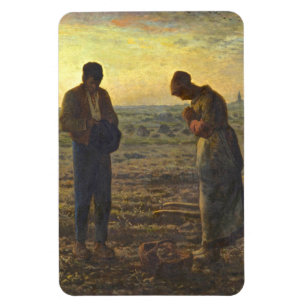 Angelus Jean Francois Millet Magnet