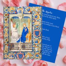 Angelus Jungfrau Mary Annunciation Katholisches Ge