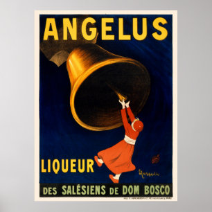 Angelus Liköre Frankreich Vintage Poster 1907