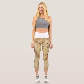 Angelus Novus von Paul Klee Capri Leggings