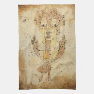 Angelus Novus von Paul Klee Geschirrtuch