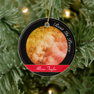 Angely baby & Stormy Heaven / Vintage Weihnachten Keramik Ornament
