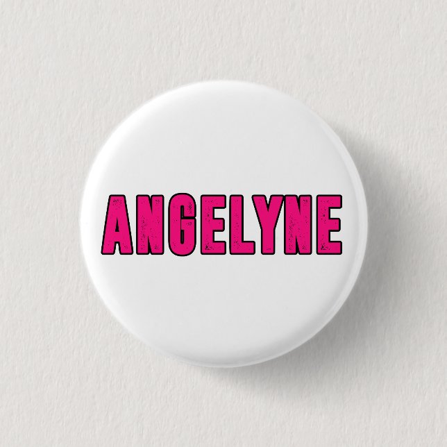 Angelyne Name Button (Vorderseite)