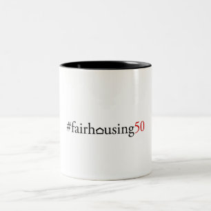 Angemessene Wohnung 50 (hashtag) - Tasse