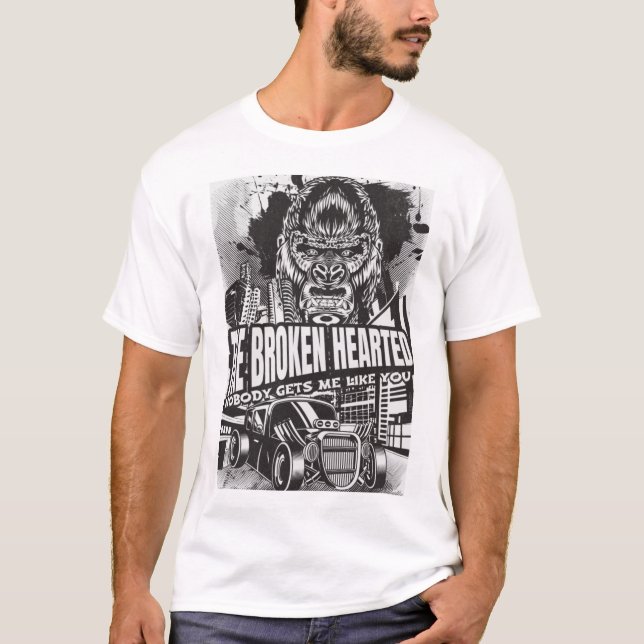 Angemessener Gorilla T-Shirt (Vorderseite)