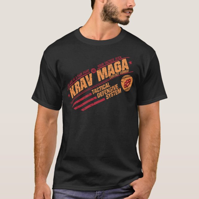 Angemessener Kampf - Krav Maga T-Shirt (Vorderseite)