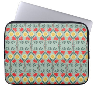 Angemessenes Insel fairisle retro Hipstermit Laptopschutzhülle
