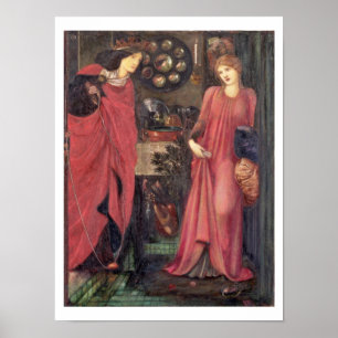 Angemessenes Rosamund und Königin Eleonor Poster