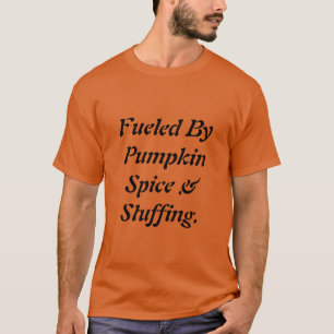 Angenährt durch Kürbisgewürze und T - Shirt von Mä