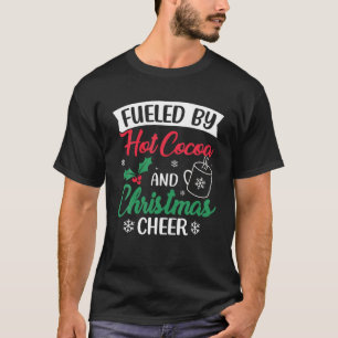 Angenährt von Kakao und Weihnachten Cheer Funny Ho T-Shirt
