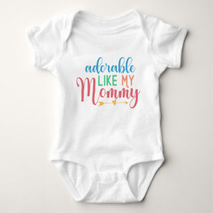 Angenehm wie mein Mama-Zitat neuer Baby-Bodysuit Baby Strampler