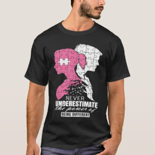 Angenehme Akzeptanz von interessanten Unterschiede T-Shirt