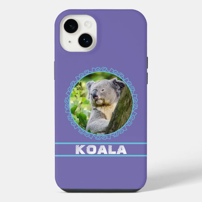 angenehme Koala iPhone Hülle (Rückseite)