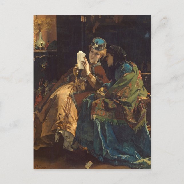 Angenehmer Brief Postkarte (Vorderseite)