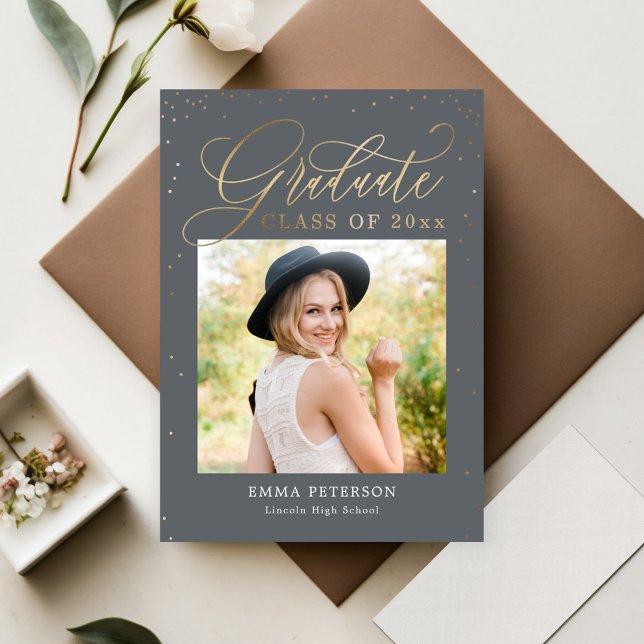 Angenehmer EDITABLE FARBEN Abschluss Einladung (Von Creator hochgeladen)