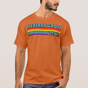 Angenehmer Grove Utah Pride Pleasant Grove LGBT Gi T-Shirt