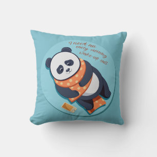 Angenehmer Panda-Notruf Kissen
